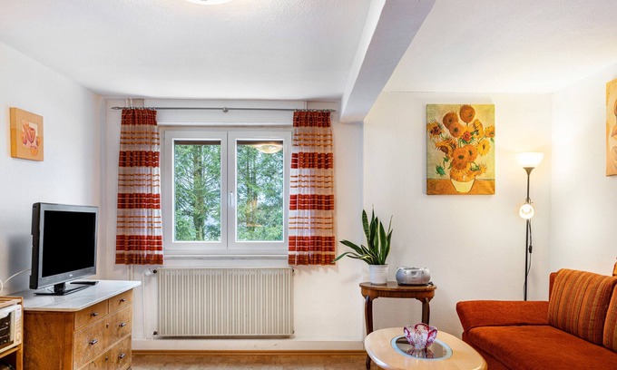 Gersfeld Apartamento | Vacation home 'Edith' con vistas a la montaña, jardín compartido y Wi-Fi