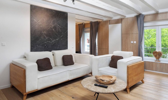 Hofsgrund Apartamento | Apartamento 'Eljesa's Lichtblick' con vistas a la montaña, jardín compartido y Wi-Fi