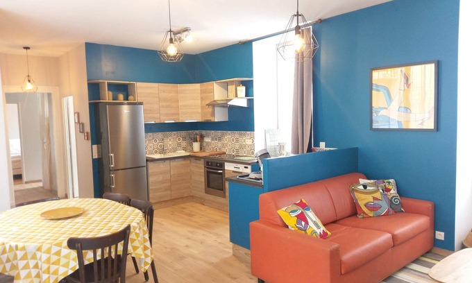 Eaux-Bonnes Apartamento | Apartamento-Baño con bañera-Carri