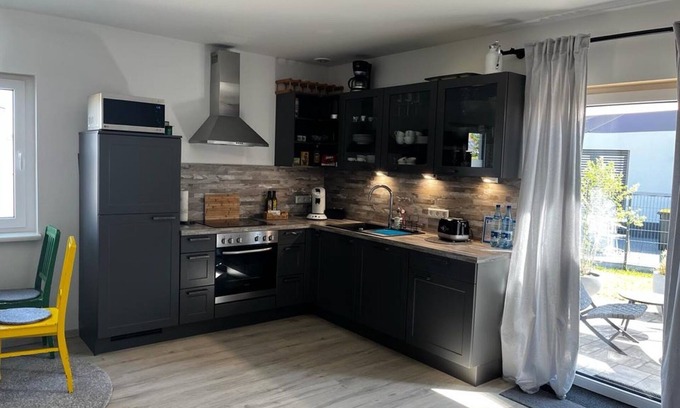 Ruckingen Apartamento | Apartment 'Erlensee' with Private Terrace, Private Garden and Wi-Fi
