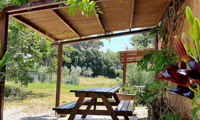 Donoratico Apartamento | Apartamento 'Evelina' con Jardín Compartido y Wi-Fi