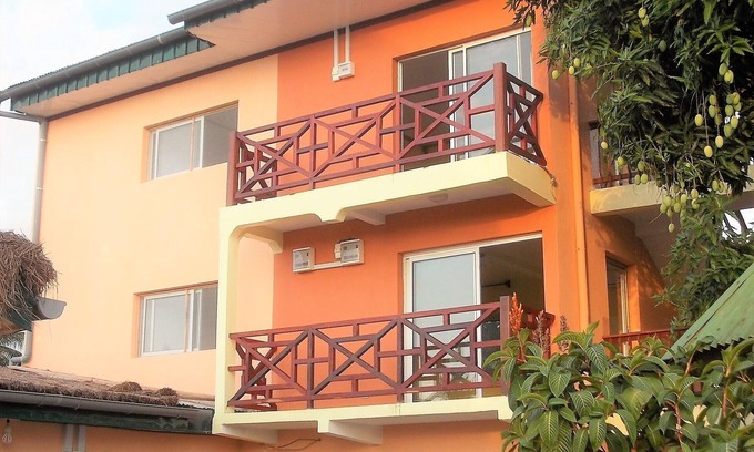Kribi Apartamento | Apartamento-Estándar-Baño con ducha-Vista al mar