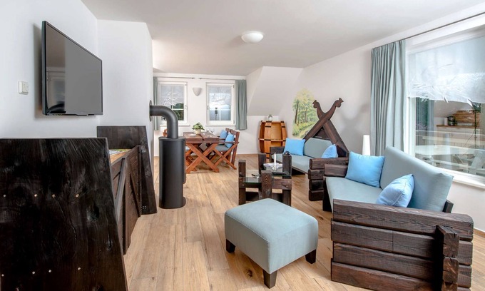 Neuendorf Apartamento | Apartamento 'Ferienwohnung Hafen' con balcón y Wi-Fi