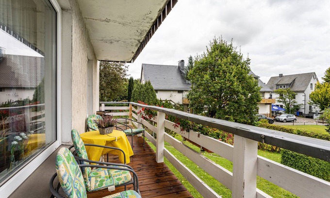 Usseln Apartamento | Apartamento 'Ferienwohnung Typ A' con terraza privada y Wi-Fi