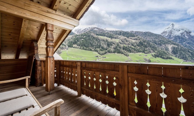 Vandoies Apartamento | Apartamento "Ferienhaus Pichlerhof" con vistas a la montaña, jardín compartido y Wi-Fi