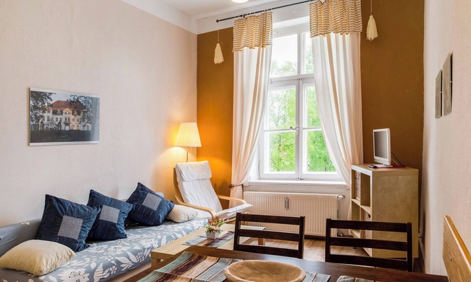 Krakow am See Apartamento | Apartamento 'Ferienwohnung 6' con terraza y jardín compartidos