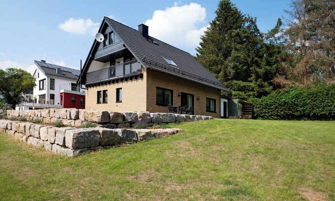 Langenbach bei Kirburg Apartamento | Apartamento 'Ferienwohnung Im Westerwald' con terraza privada, jardín compartido y Wi-Fi