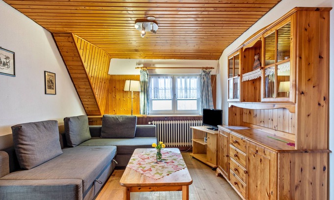 Oberneuhof Apartamento | Apartamento 'Ferienwohnung Hofidylle' con vistas a la montaña, terraza compartida y Wi-Fi