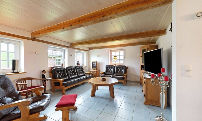 Dagebuell Apartamento | Apartamento 'Ferienwohnung Sylt' con terraza compartida, jardín compartido y Wi-Fi