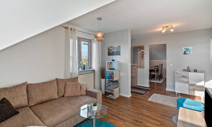 Forstern Apartamento | Apartamento 'Ferienwohnung Hobmaier' con vistas a la montaña, jardín compartido y Wi-Fi