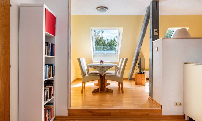 Pellworm Apartamento | Apartamento 'Ferienwohnung Himmelsblick' con terraza privada, jardín privado y Wi-Fi