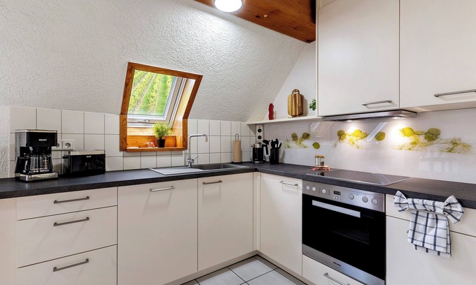 Appenweier Apartamento | Apartamento 'Fichte' con balcón y Wi-Fi