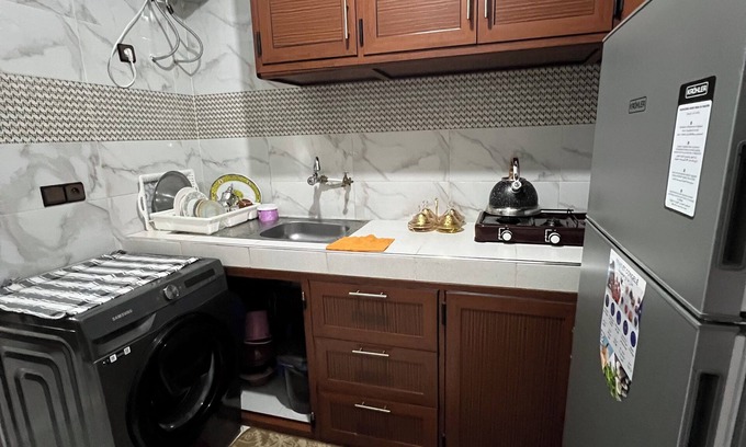 Cite Adrar Apartamento | Apartment for rent with 1 bedroom and 2 living rooms in a quiet neighborhood.