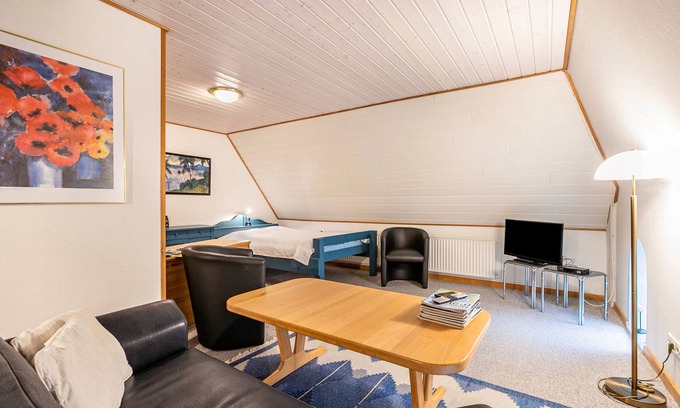 Rodenas Apartamento | Apartamento 'Gartenwohnung' con jardín compartido y Wi-Fi