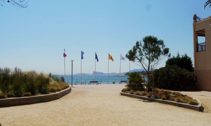 Les Lecques Apartamento | Apartamento, comunidad cerrada, a 50 metros de la playa, Les Lecques