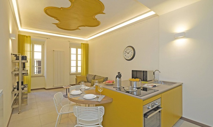 Gargnano Apartamento | Apartamento 'Gemhouse Ambra Garda Lake' a 50 m del lago, wi-fi y aire acondicionado