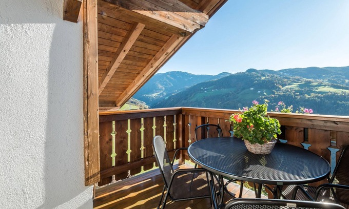 Fie allo Sciliar Apartamento | Apartamento "Gfinkerhof Rosengarten" con vistas a la montaña, terraza compartida y Wi-Fi