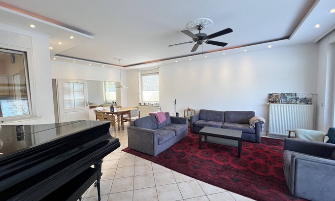 Dagow Apartamento | Apartamento "Große Terrassenwohnung mit Seeblick" con vistas al lago, terraza privada y Wi-Fi