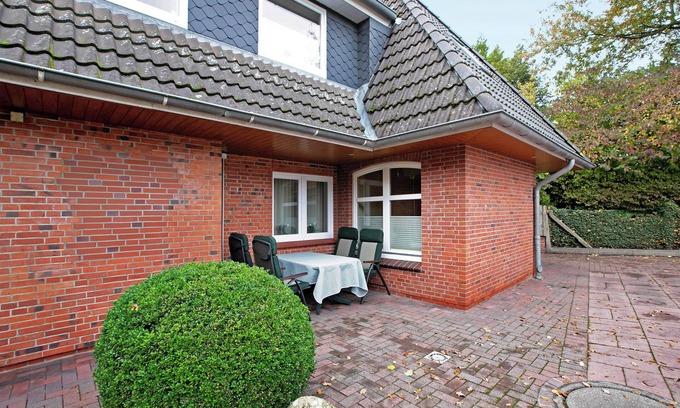 Schwabstedt Apartamento | Apartamento 'H H Ingwersen' con jardín compartido y Wi-Fi
