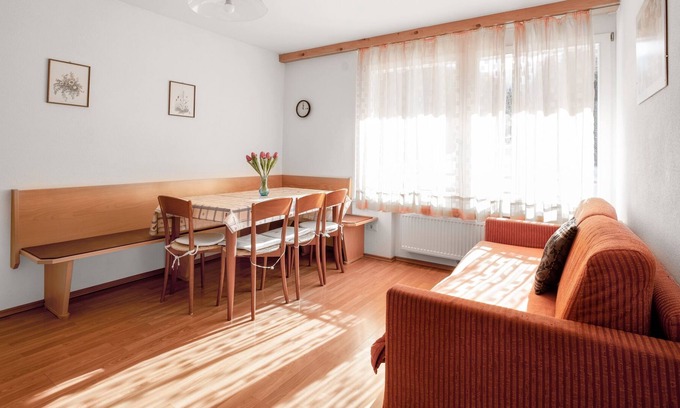 Valdaora di Sopra Apartamento | Apartamento 'Haus Aue - Apartamento 1 pequeño' con vistas a la montaña, balcón y Wi-Fi