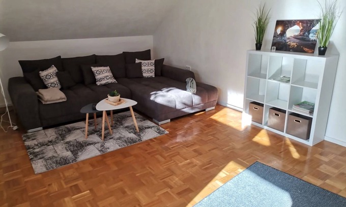 Fischbach bei Dahn Apartamento | Apartamento 'Hohenburg' con vistas a la montaña, jardín compartido y Wi-Fi