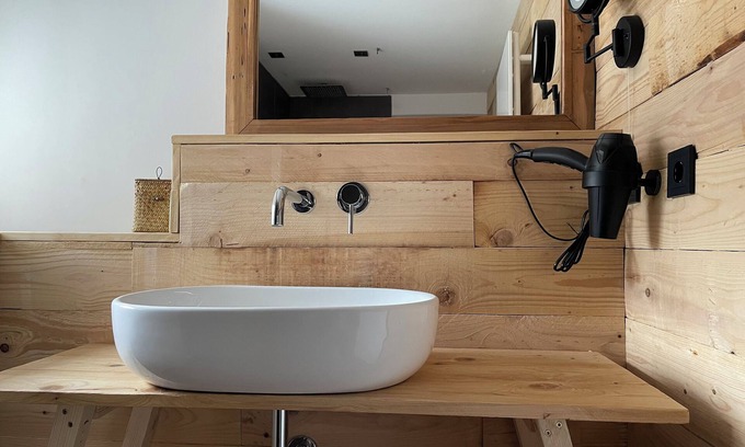 Fischbach bei Dahn Apartamento | Apartment HOLZWURM with outdoor whirlpool & panorama sauna