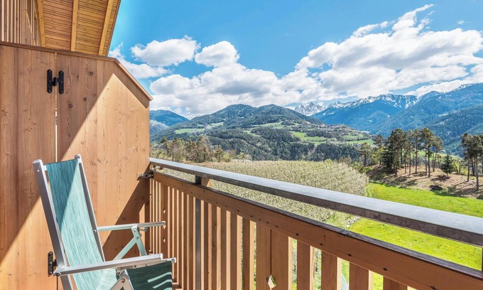 Feldthurns Apartamento | Apartamento "Huberhof Zimmer" con vistas a la montaña, jardín y Wi-Fi