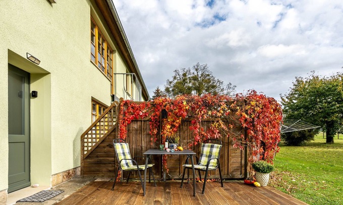 Lohmen Apartamento | Apartamento 'Hühnerstall By Opitz' con jardín compartido y Wi-Fi
