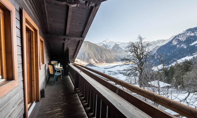 Hippach-Schwendberg Apartamento | Apartamento en el chalet alpino Bergprinzessin con vistas a la montaña y balcón