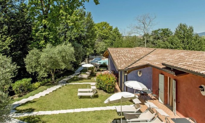 Crociale Apartamento | Apartamento Il Ruscello en Manerba - 5 personas, 1 dormitorios