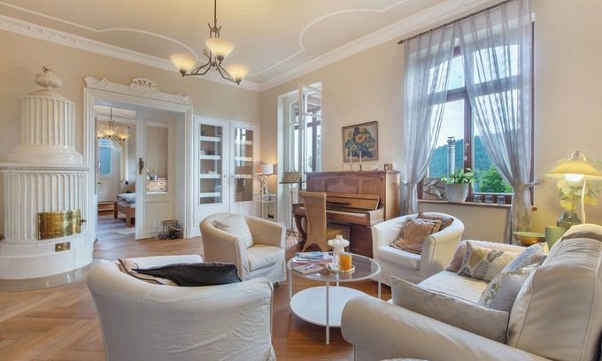 Badenweiler Apartamento | Apartamento 'Im Talblick' con vistas a la montaña y Wi-Fi