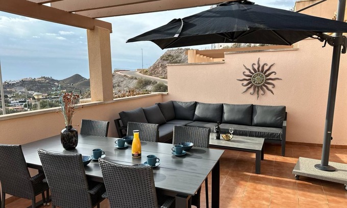 Los Geraeos Apartamento | Apartamento en Aguilas, Murcia, España para 4 personas
