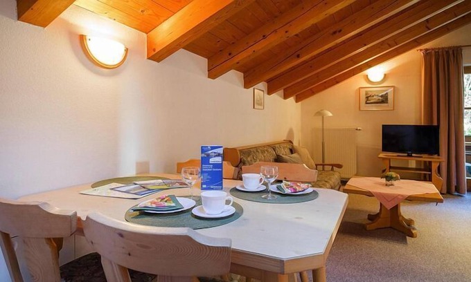 Weissbach Apartamento | Apartamento en Bayerisch Gmain con balcón o terraza