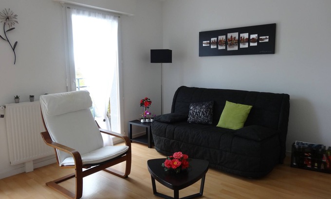 Concarneau Apartamento | Apartamento en Concarneau, cerca del mar, 4 personas, residencia reciente, wifi