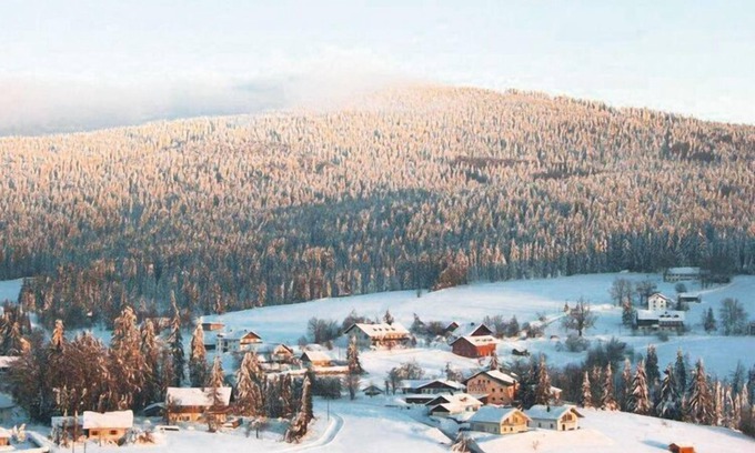 Haidmuhle Apartamento | Apartment in Haidmühle with balcony or terrace