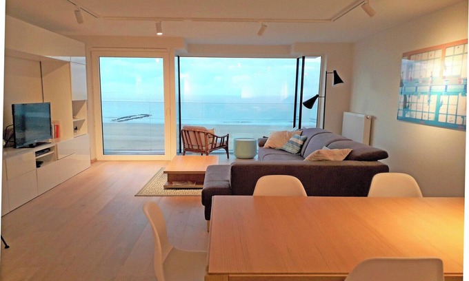Heist Apartamento | Apartamento en Het Zoute con vistas al mar