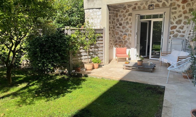 Cimiez Apartamento | Apartment in house with private garden in Nice - Bas Cimiez