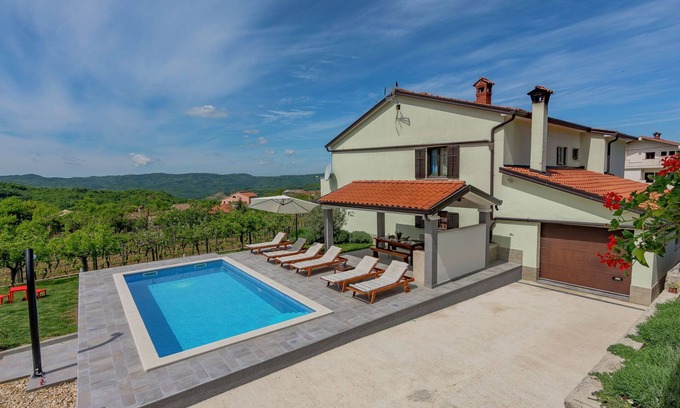 Cerovlje Apartamento | Apartamento en Istria con vistas naturales
