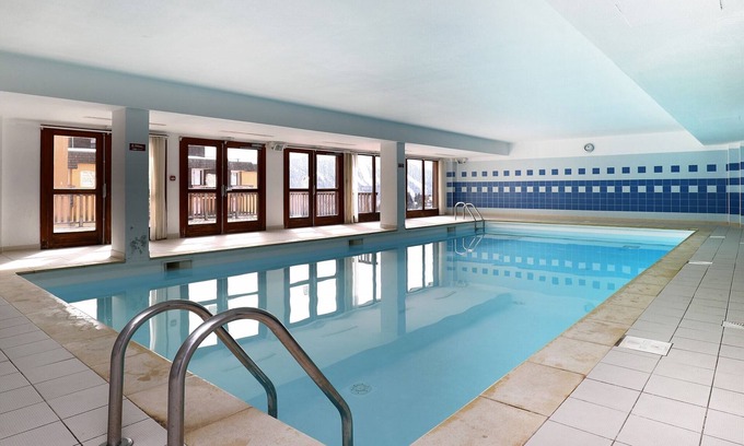 Orcieres-Merlette Apartamento | Apartamento en Orcières con piscina climatizada