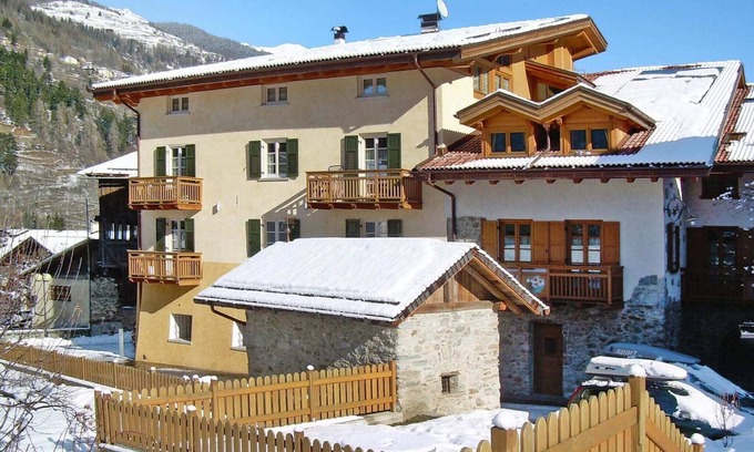 Pellizzano Apartamento | Apartamento en Pelizzano con sauna de pago