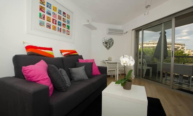 Cros-de-Cagnes Apartamento | apartamento en residencia Cros de Cagnes 1min a pie de la playa