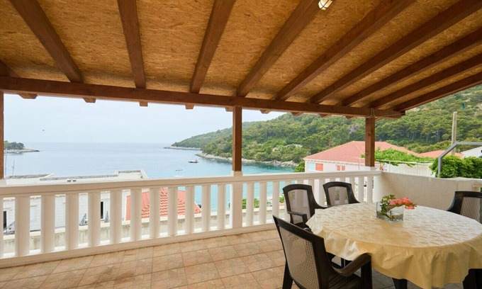 Saplunara Apartamento | Apartamento en Saplunara con Seaview, Terraza, Acondicionador, WIFI (5197-5)