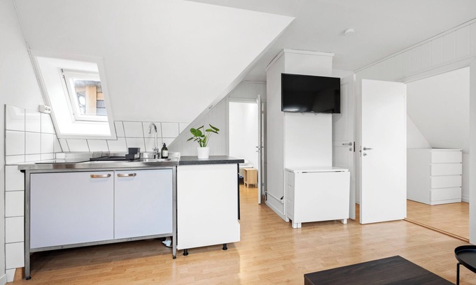 Bergen City Centre Apartamento | Apartment in the city center - balcony