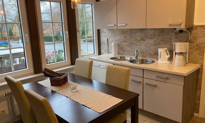 St Lorenz Otro | Apartamento en la antigua casa de campo, con vigas y ventanas de celosía