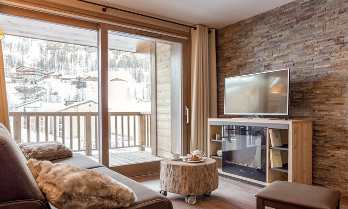 Les Boisses Apartamento | Apartment in Tignes with Spa and Pool