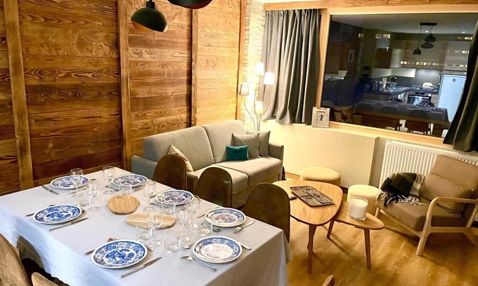Le Cret Apartamento | Apartment in Val d'Isère, 2 bedrooms, close to the centre, ideal for families,