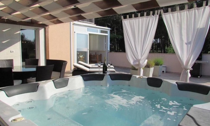 Zambratija Apartamento | Apartamento en Zambratija con Seaview, Terraza, Acondicionador, WIFI (4961-1)