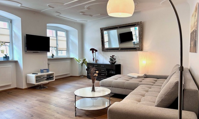 Insel Apartamento | Calidad y generosa en la isla de Lindau, a sólo unos metros al Lago de Constanza.