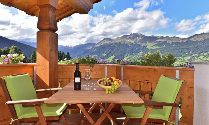 Racines Apartamento | Apartamento 'Joselehof App Arnika' con vistas a la montaña, terraza compartida y Wi-Fi