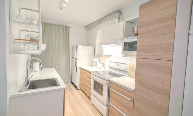 Maisonneuve Apartamento | Apartment just 5 minutes from the Olympic Stadium and right in the park!
